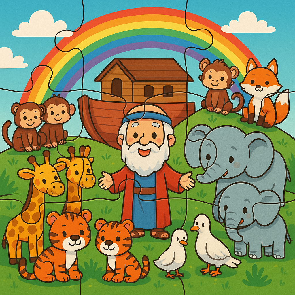 Puzzle – Noé e os Animais